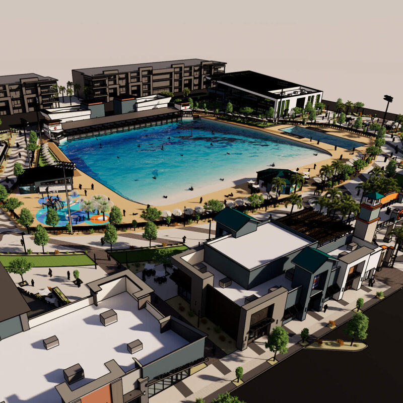 Revel Surf Master Site Plan Rendering