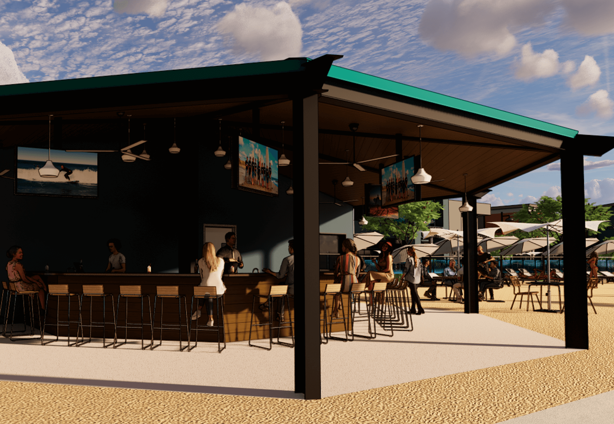 Beachside Eats and Drinks